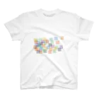 Kentaro MoritaのColorSquareCloud Regular Fit T-Shirt