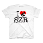 忍者スリスリくんのI LOVE SZR. Regular Fit T-Shirt