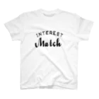 INTERESTMatchのINTEREST Match  スタンダードTシャツ