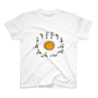 sayaka yamamotoのswami nekonyanda surya namaskar スタンダードTシャツ