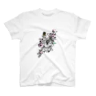 らんまの髑髏と花 スタンダードTシャツ