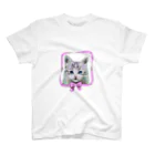 こちぇっくの猫のmuffin Regular Fit T-Shirt