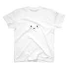 けいせんのしろねこフェイス Regular Fit T-Shirt