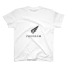 SEPTEMBER GRAFIXのFREEDOM Symbol WHITE スタンダードTシャツ