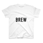 BREW_incのBREW logo スタンダードTシャツ