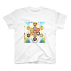 Geometric DesignのMetatron cube # 1 スタンダードTシャツ