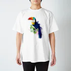 circle and dropsのオオハシちゃん Regular Fit T-Shirt