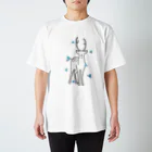 peco.の鹿のカーシー スタンダードTシャツ