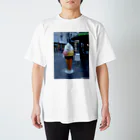 M.MORIのLos Angeles Santa Monica Cream Regular Fit T-Shirt