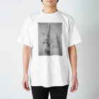 afterglowのButterfly curve mono Regular Fit T-Shirt