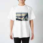 浮世絵 ｜ うきよえ屋の東都浅艸本願寺／葛飾北斎 スタンダードTシャツ