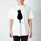 kuronyankotanの黒猫ねろみ スタンダードTシャツ