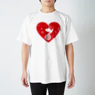 フジワラトシカズのBig LOVE スタンダードTシャツ