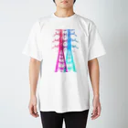 山中 透の鉄塔No.2 Regular Fit T-Shirt