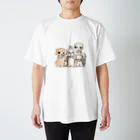 take4_yのわん仔は人の心を写します！ スタンダードTシャツ