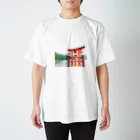 34addressの宮島鳥居グッズ Regular Fit T-Shirt