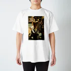 ぴーすけの猫と階段 Regular Fit T-Shirt