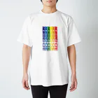 NORTH SHOREのNORTH SHORE rainbow2 Regular Fit T-Shirt