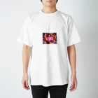 unchikusakusababyの薔薇バラ スタンダードTシャツ