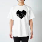 もぐら工作所のSUZURIショップのneco love Regular Fit T-Shirt