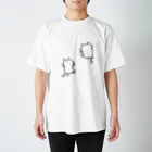 かめ吉のねこガシッ Regular Fit T-Shirt