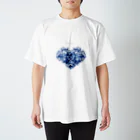 こんなの欲しいをご提供！ADのハートのあじさい Regular Fit T-Shirt