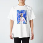 FreeComicHIROのWaveMindGirl 2ndの「サターン」 Regular Fit T-Shirt