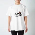Masashi KaminkoのCarnival of penguins スタンダードTシャツ