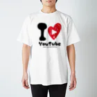 JYDstyleのILoveYouTube Regular Fit T-Shirt