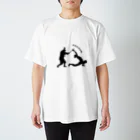 atelier dogtailの不真剣白刃取 スタンダードTシャツ