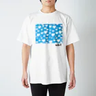 ゴータ・ワイのハートNo.１　スカイブルー Regular Fit T-Shirt