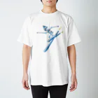 石田 汲のスキーロボ大滑降 Regular Fit T-Shirt