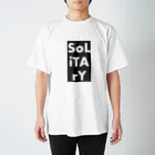 アシベズヘアのSoLiTArY White & Revolver Regular Fit T-Shirt