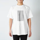 アシベズヘアのFriend Me Not. Mortar & Gainsboro Regular Fit T-Shirt