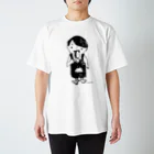 fe_ve_のTOKYO-KODOMO（おとこのこ１）白 Regular Fit T-Shirt