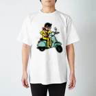 ROCK BEARのバイクでGo! Regular Fit T-Shirt