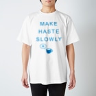 burnworks designのSLOWLY Regular Fit T-Shirt