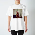 kojikaのかわいい猫です Regular Fit T-Shirt