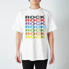 nonnonのカラフルROCK スタンダードTシャツ