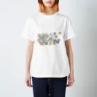 Kentaro MoritaのColorSquareCloud Regular Fit T-Shirt