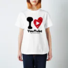 JYDstyleのILoveYouTube Regular Fit T-Shirt