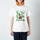 ツルマルデザインのmusician karen-san スタンダードTシャツ