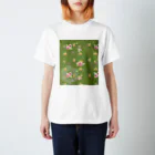 Ellieのflower ドイリー スタンダードTシャツ