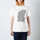 burnworks designの迷路 Regular Fit T-Shirt