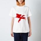 burnworks designの金魚 Regular Fit T-Shirt