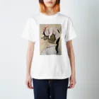 YONEKURA JUNEの港で噂のネコヘアー(女子中学生の場合)  Regular Fit T-Shirt