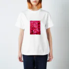 SAITO HIRONOBUの花壇の花 スタンダードTシャツ