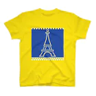 CANのflower Eiffel Regular Fit T-Shirt