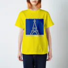 CANのflower Eiffel Regular Fit T-Shirt