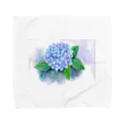 リラの紫陽花 Towel Handkerchief